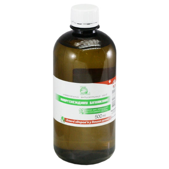 Хлоргексидин биглюконат лосьон 0.05% 500 мл
